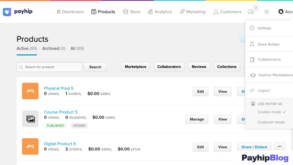How to Change Payhip Store URL
