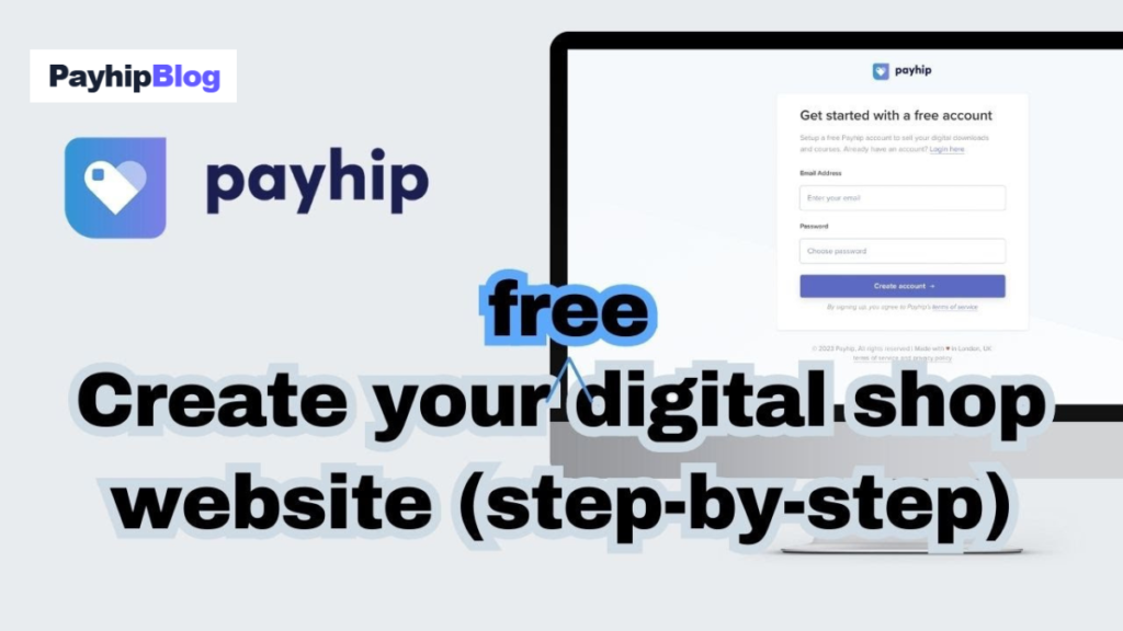 How to Create an Account on Payhip