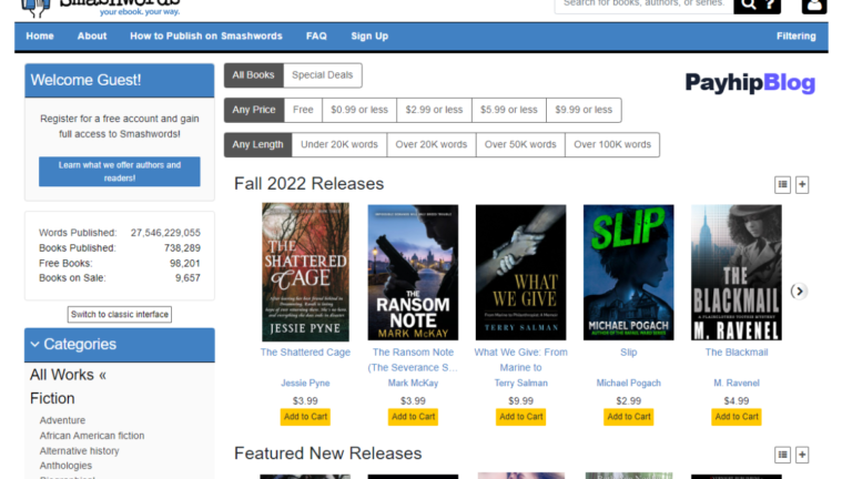 How to Sell Ebooks on Payhip