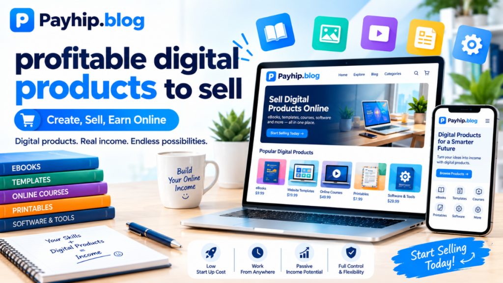 Profitable Digital Products to Sell: Practical Ideas That Can Actually Make Money