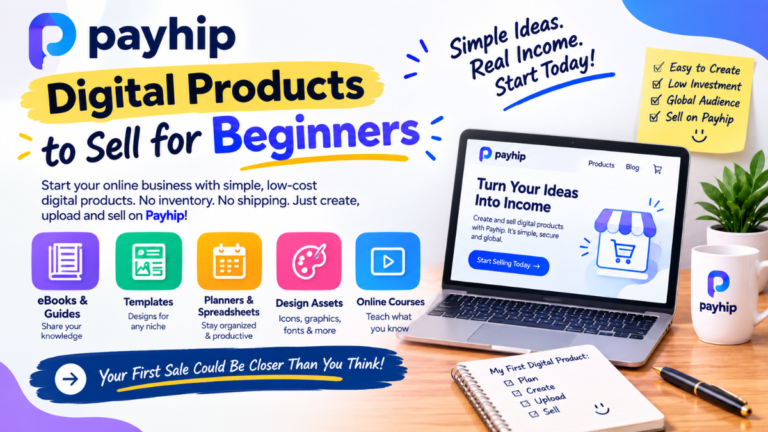 Digital Products to Sell for Beginners: Simple Ideas You Can Actually Start With